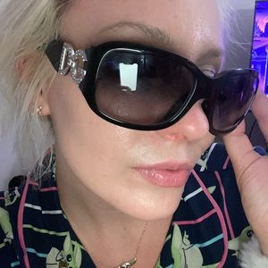 Dolce & Gabbana Swarovski Crystal Sunglasses